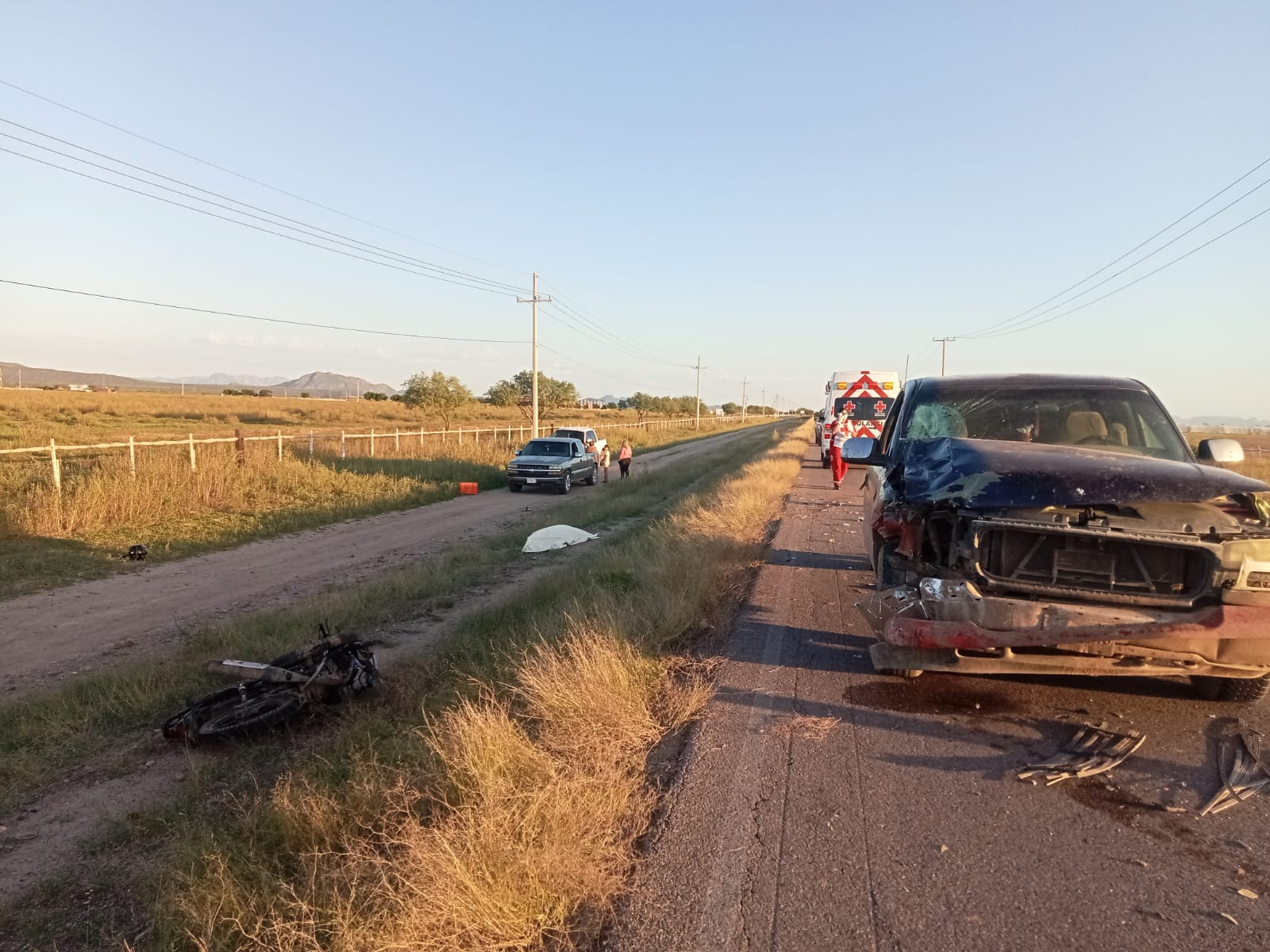 Muere motociclista en choque