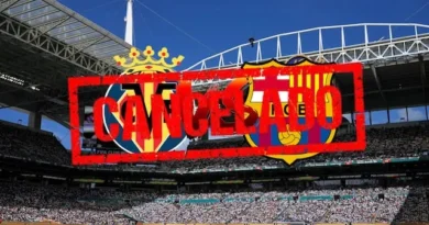 Laliga cancela juego entre villareal y barcelona