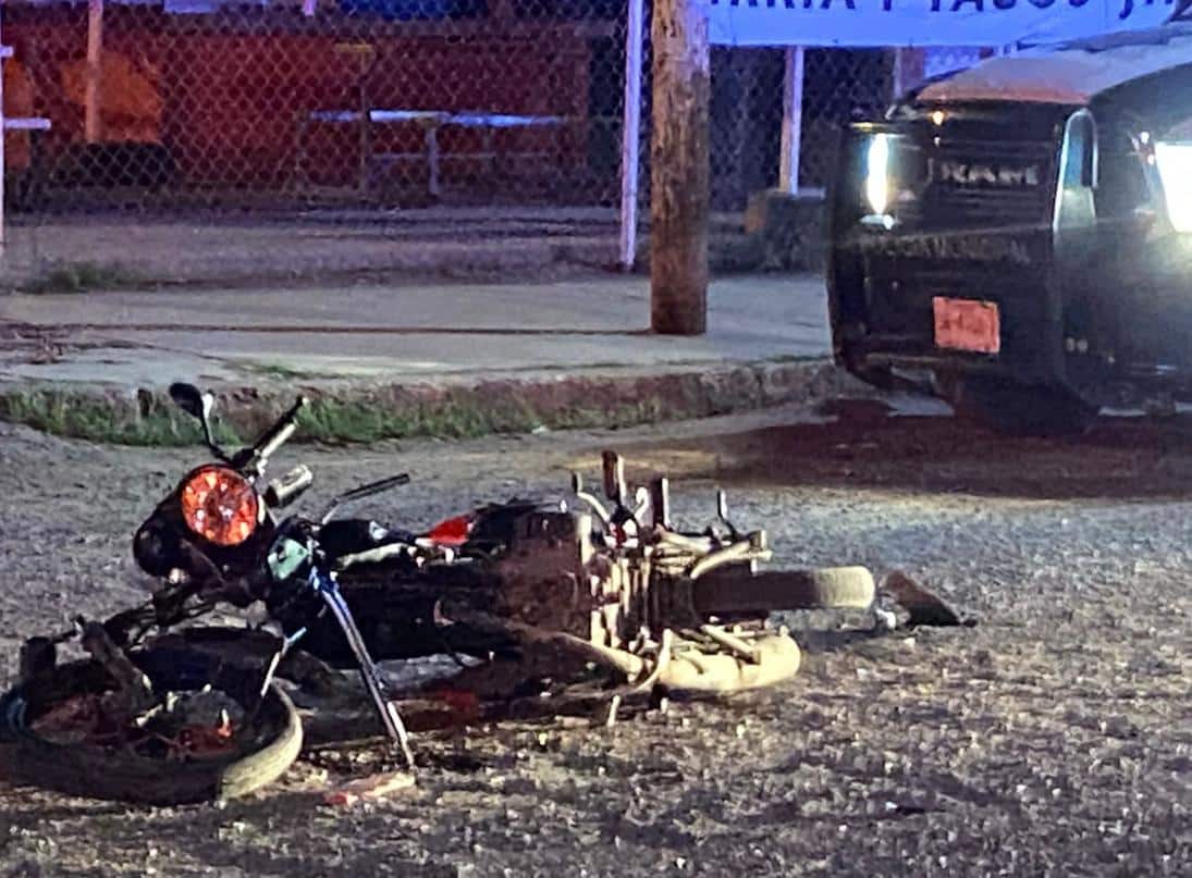Resulta motociclista gravemente lesionado
