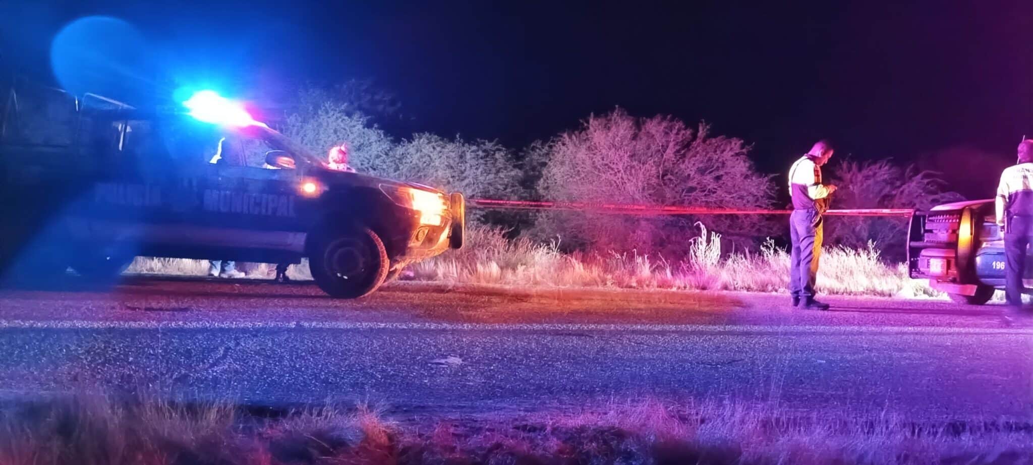 Muere motociclista al salirse del camino