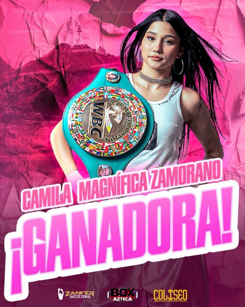 Derrota Camila Zamorano a Sana Hazuki retiene el cinturón mundial Átomo del CMB 2 492