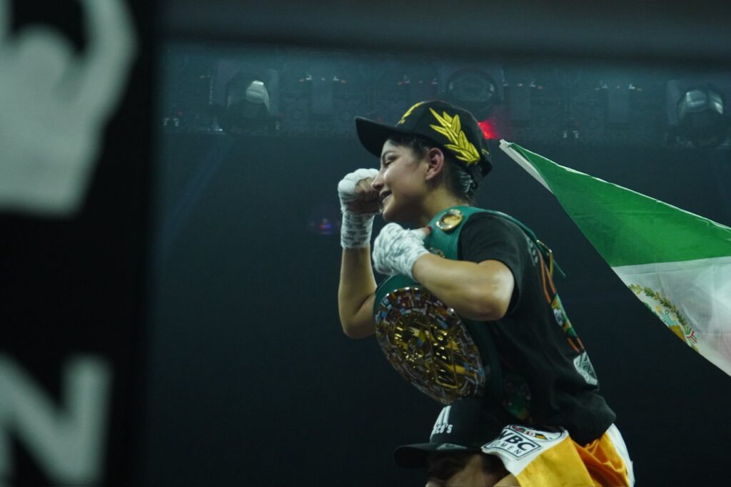 Derrota Camila Zamorano a Sana Hazuki retiene el cinturón mundial Átomo del CMB 3 493