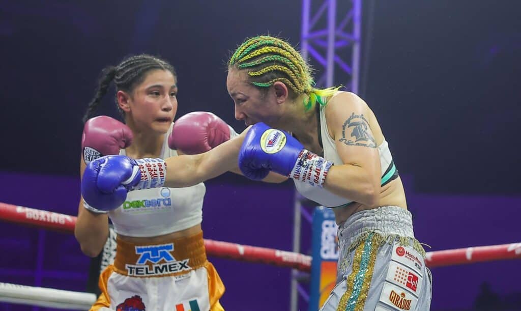 Derrota Camila Zamorano a Sana Hazuki retiene el cinturón mundial Átomo del CMB 10 502