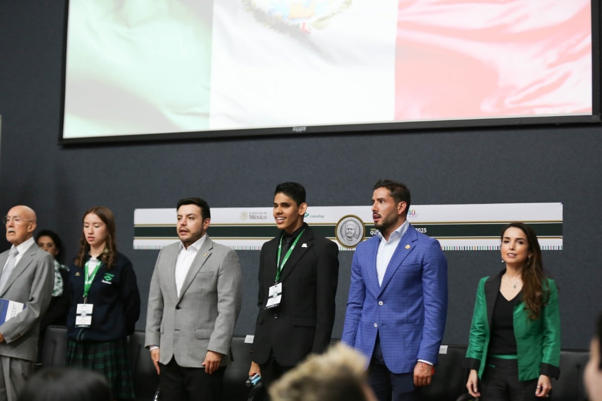 Alumno de Conalep recibe Presea Nacional al Valor “Bernardo Quintana Arrioja 2025”: Gobierno de Sonora