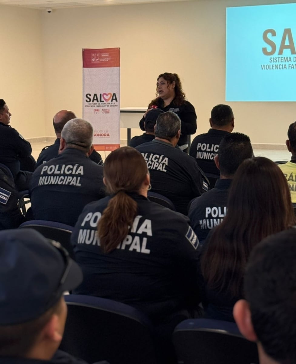 Refuerza Gobierno de Sonora capacitación a policías municipales