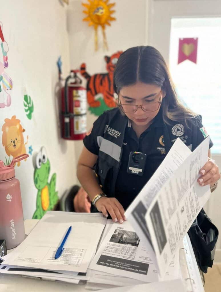 Gobierno de Sonora a través de Protección Civil cumple con revisión de preescolares y guarderías 1 903