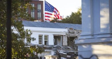 Inicia la demolición en la Casa Blanca para construir el salón de baile de Trump