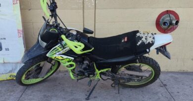 Policía recupera motocicletas robadas