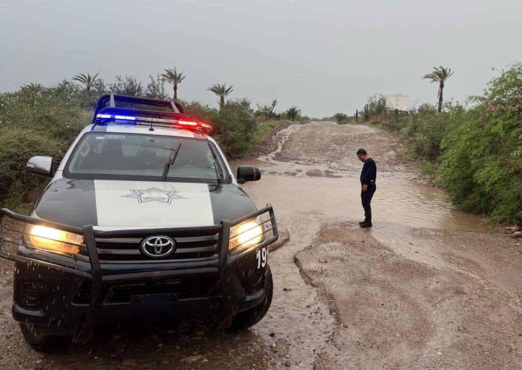 Policía Municipal atiende reportes por lluvias 1 IMG 20251012 WA0084