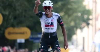 Isaac del toro, se posiciona como el tercer mejor ciclista.