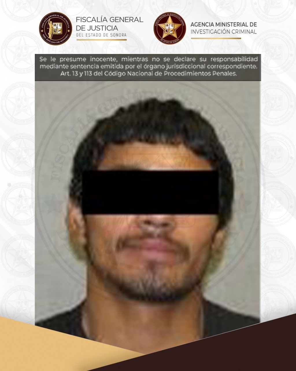 Vinculado a proceso Manuel Leonardo “N” por homicidio calificado en Ciudad Obregón