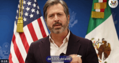 Multa de cinco mil pesos por cruzar ilegalmente la frontera advierte embajada de Estados Unidos