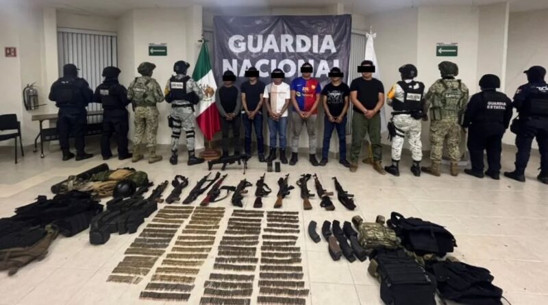 detenidos cartel sinaloa chiapas