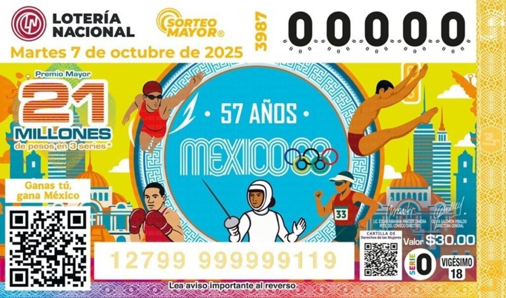 loteria nacional lanza sorteo conmemorativo a los juegos olimpicos de mexico 68 58eac6ba f096 40cf af9c 25e5da6a153f mediarawimagetrue