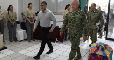 Omar Harfuch se reunio con limoneros ante extorsiones en Michoacán