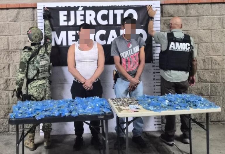 Mesa de Seguridad detiene a 231 personas y decomisa arsenal y droga en operativos por Sonora 7 62 3