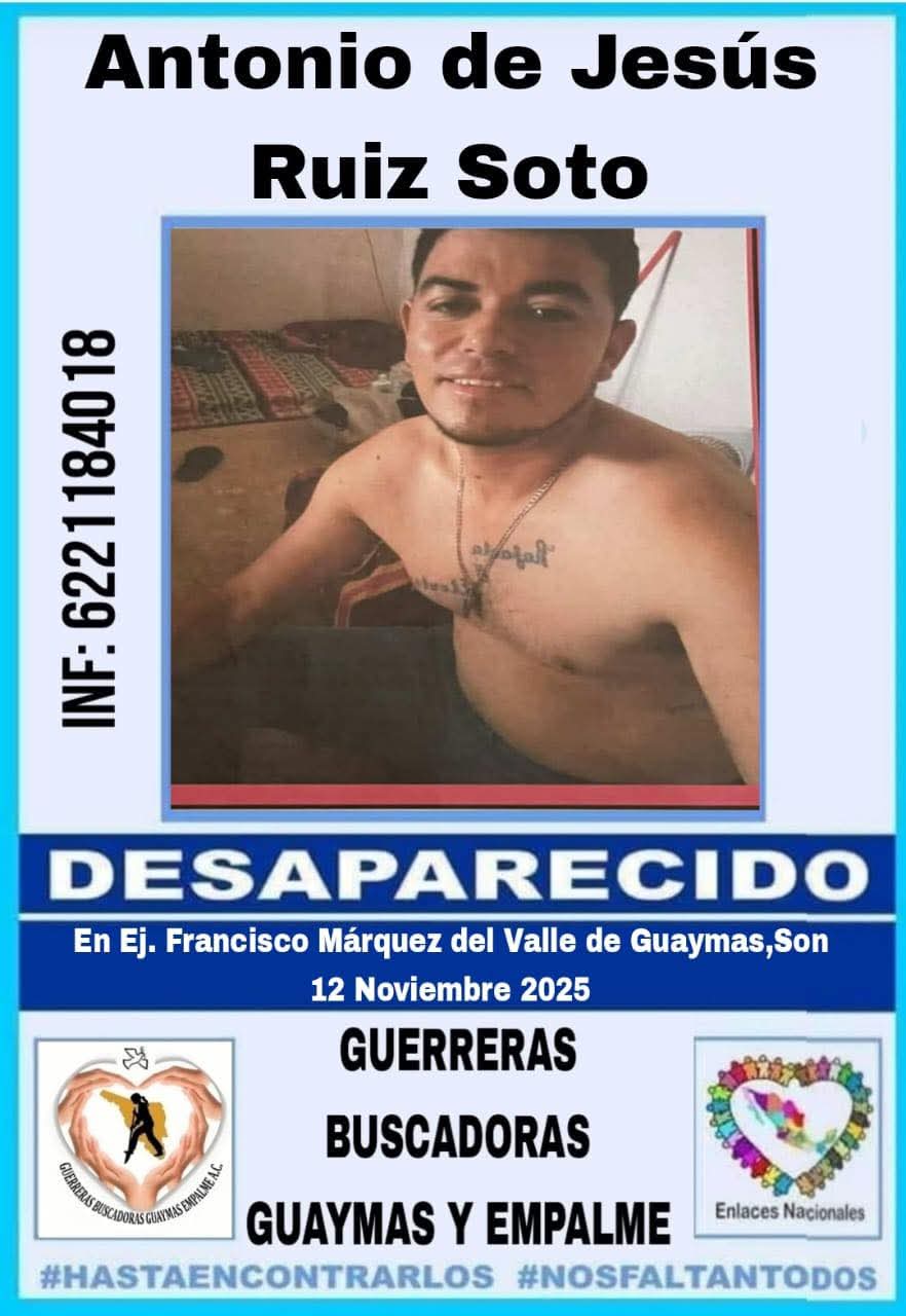 Desaparecen dos personas más en Guaymas