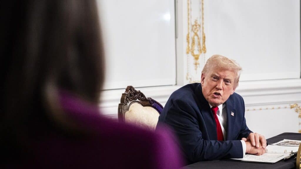 Trump insulta a reportera por pregunta sobre tiroteo en Washington 1 Trump 001