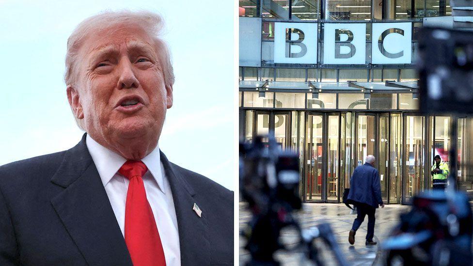 Trump llama "Corrupta" a la cena BBC y promete demandar por difamación 2 Trump 1 1