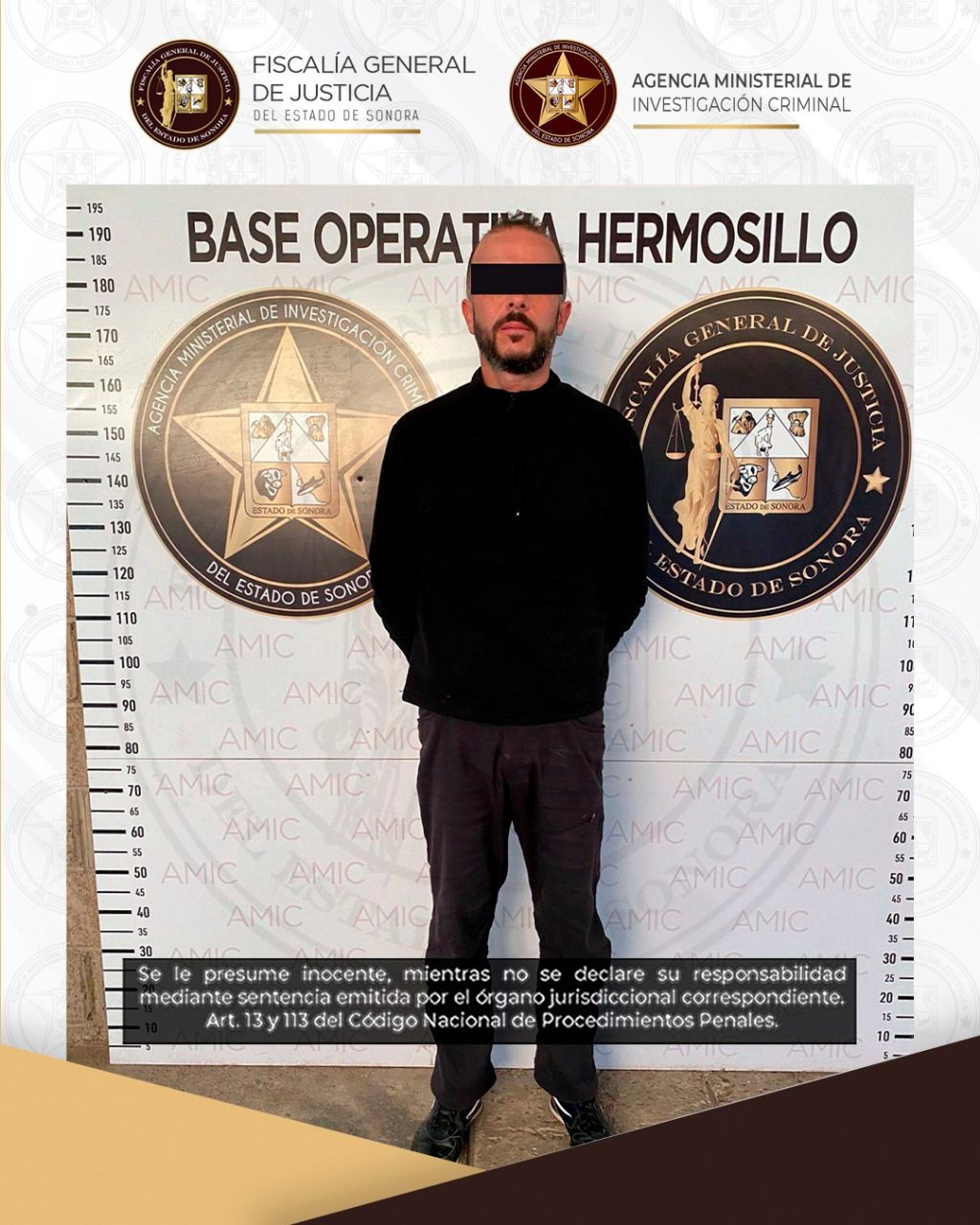 FGJES formula imputación en contra de Gilberto “N”por homicidio y robo de vehículo en Nogales