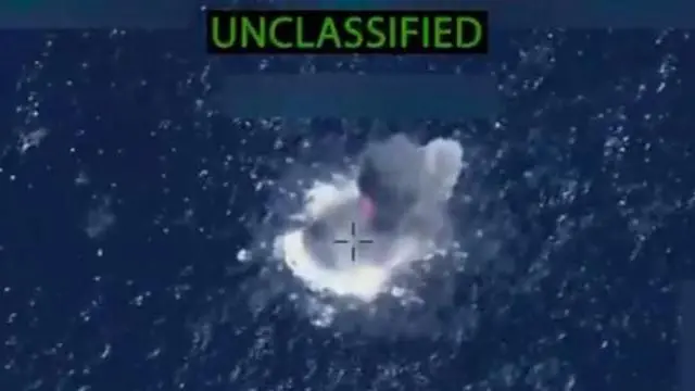 VÍDEO: Nuevo ataque a presunta narcolancha en el Caribe 3 narcolancha 3