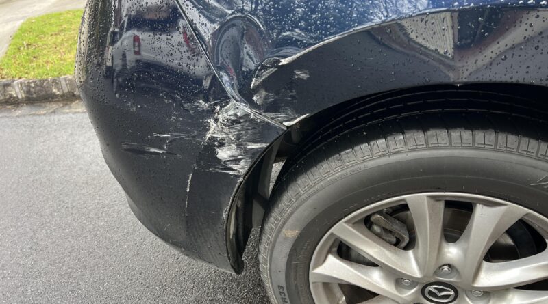 what is the process when someone hits my car v0 mh55024vur9f1