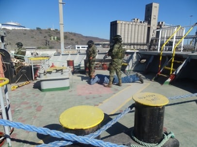 Desarrollan simulacro nivel III en Asipona 3 338 1