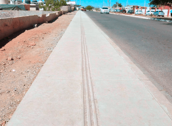 Concluye obra de pavimentación