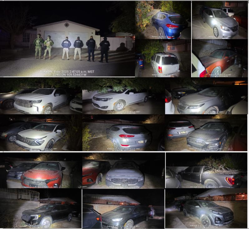 Mesa Estatal de Seguridad asegura más de un millón de dosis de droga y detiene a 163 personas en operativos por Sonora 1 366