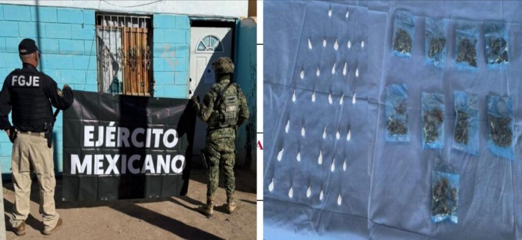 Mesa Estatal de Seguridad asegura más de un millón de dosis de droga y detiene a 163 personas en operativos por Sonora 2 367