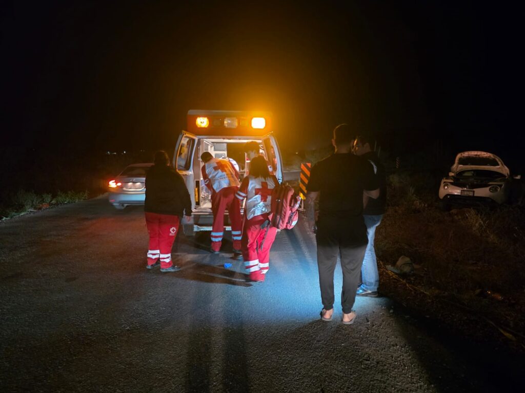 Resulta mujer lesionada en accidente 1 411 1