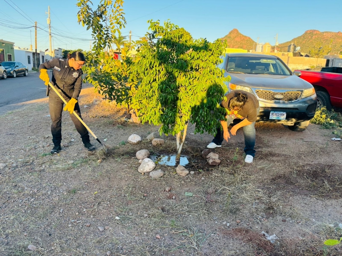 Colaboran familias de Guaymas en la generación de entornos seguros: SSPC Sonora
