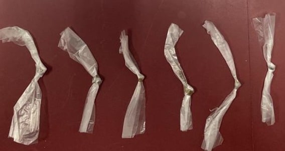 Detiene División de Operaciones Fronterizas de la PESP a un hombre por posesión de narcótico en SLRC 2 501