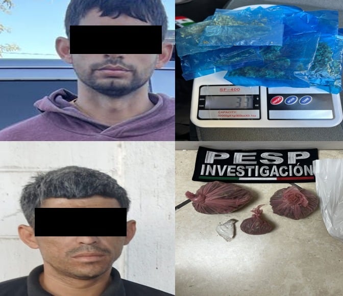 Acciones de prevención de la Policía Estatal derivan en aseguramiento de dos personas en Hermosillo 1 512