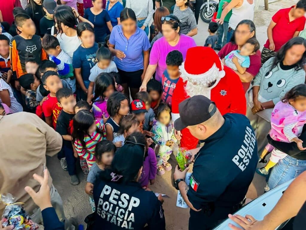 Policía Estatal lleva alegría, esperanza y solidaridad a la niñez sonorense durante las fiestas decembrinas 3 562