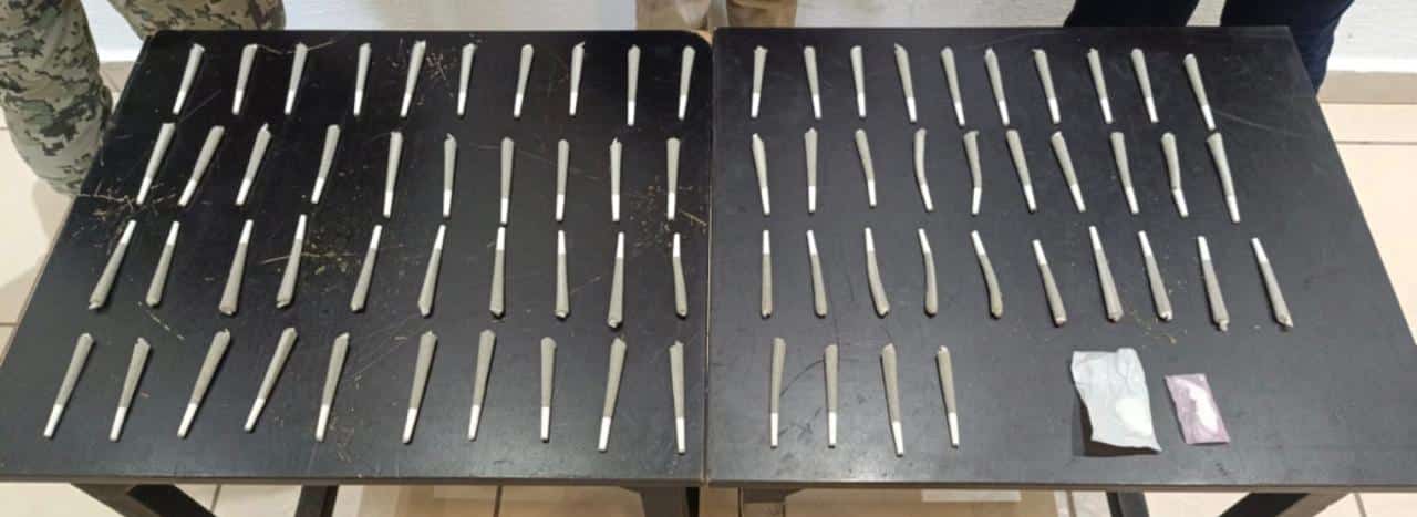 Marina detiene a joven con narcóticos