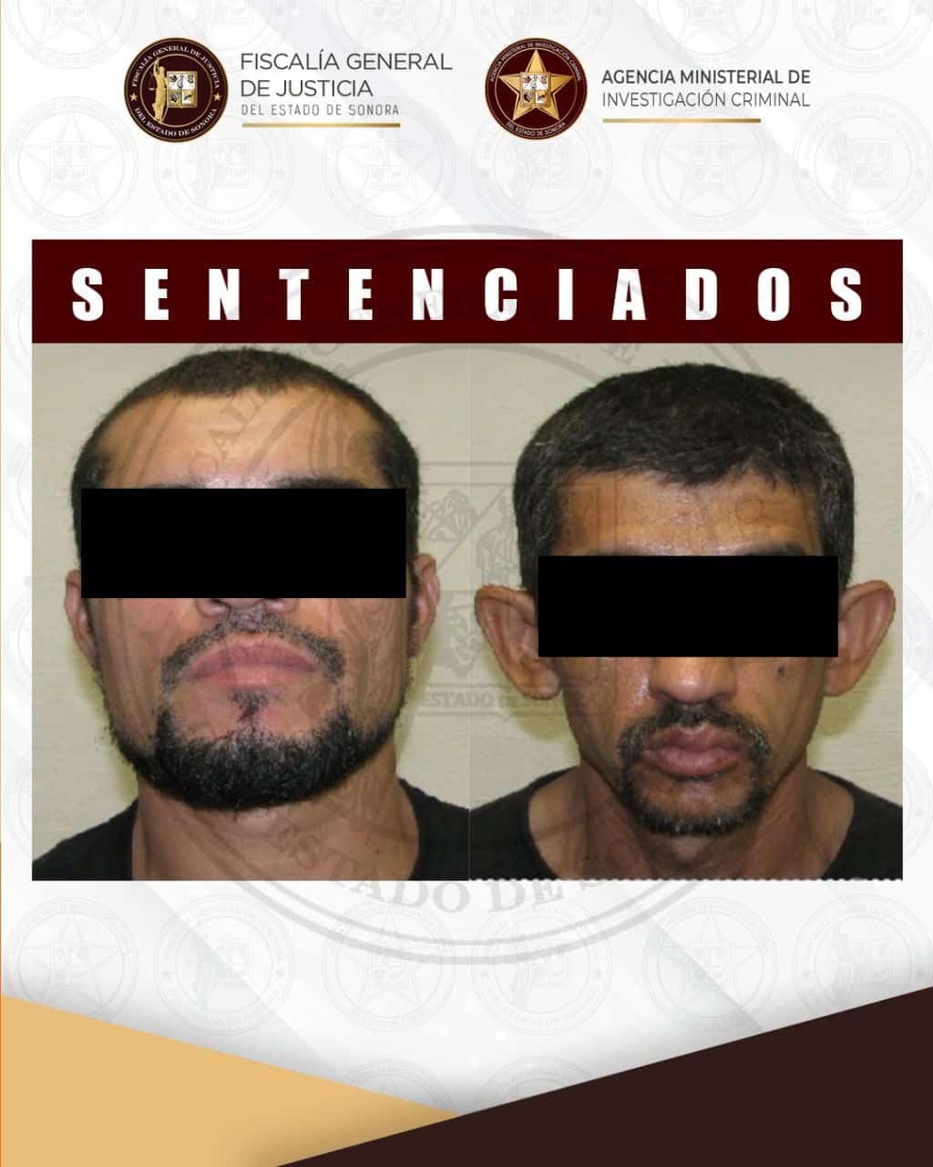 FGJES obtiene pena de 98 años de prisión contra dos responsables de doble homicidio, entre ellos un recién nacido en Hermosillo