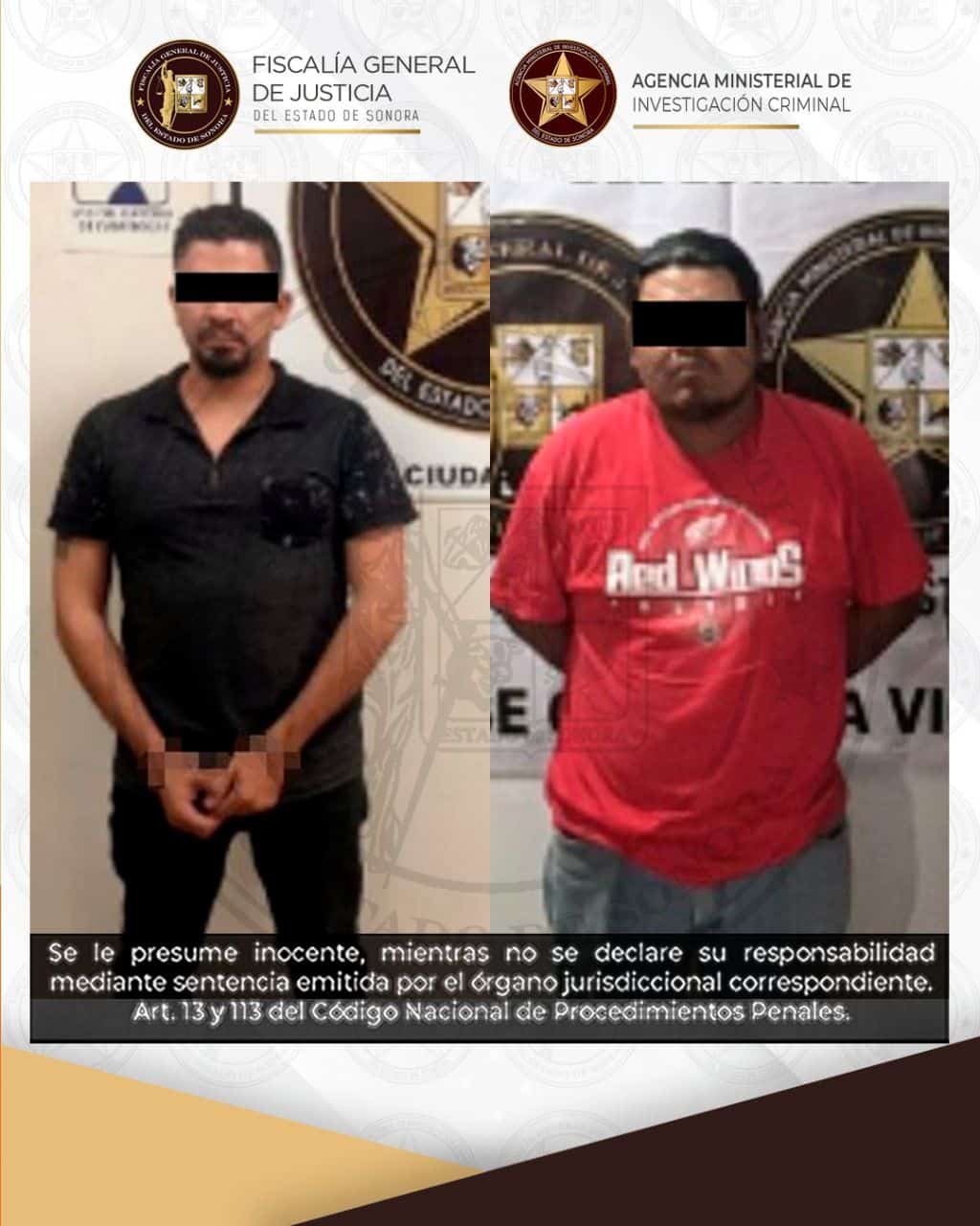 FGJES obtiene dos vinculaciones a proceso por abuso sexual en perjuicio de menores en Guaymas y Ciudad Obregón