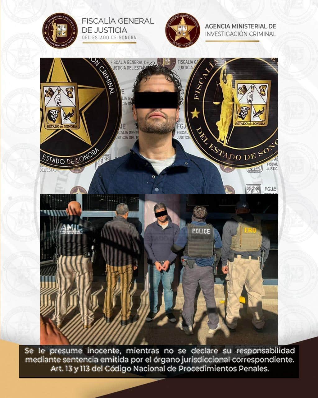 AMIC asegura en Nogales a hombre buscado en Jalisco por fraude tras ser deportado de EE.UU.