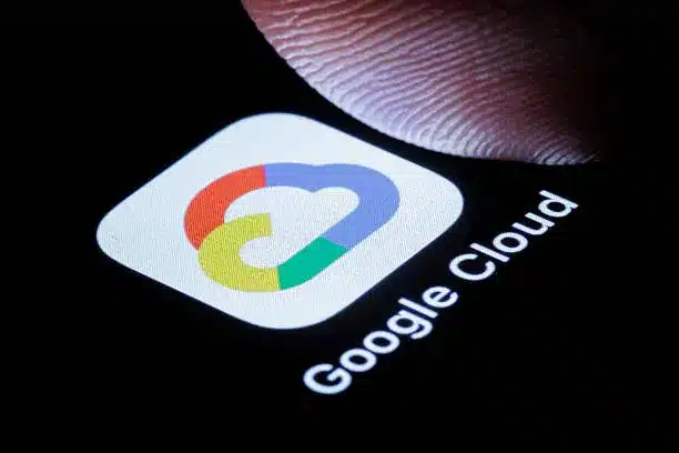 berlin germany the google cloud app is displayed on a smartphone on april 25 2025 in berlin