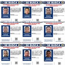 Ofrecen recompensa por 10 expolicías señalados por desaparición forzada en Tabasco
