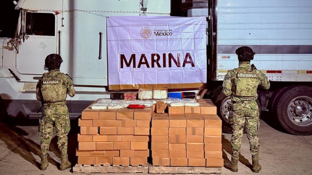 Aseguran más de 600 Kilos de metanfetamina en Mazatlán 1 metanfetamina