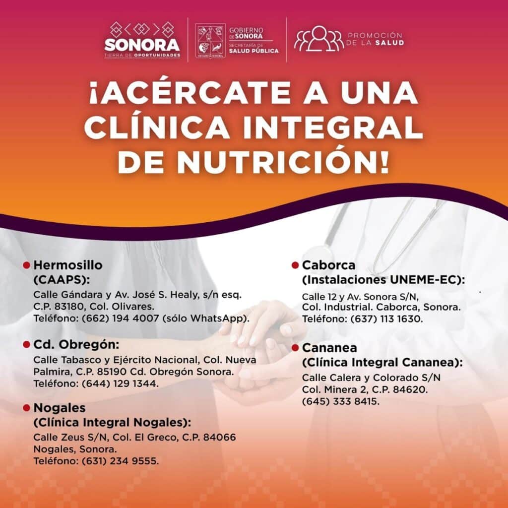 Promueve Salud Sonora orientación para cumplir metas saludables este 2026 1 Salud