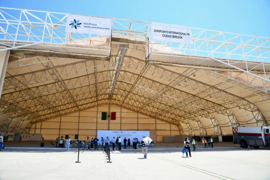 Más pasajeros en aeropuertos: Obregón aumenta 20%; Hermosillo alcanza 2.2 millones con Gobernador Durazo 1 aeropueros