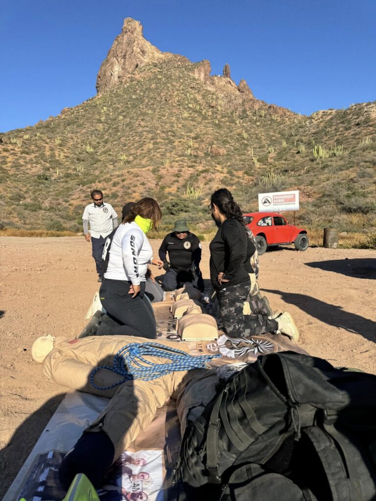 Se promueve seguridad en senderismo en San Carlos 4 120