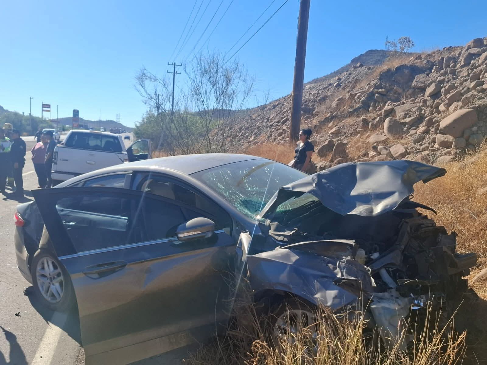 Cuatro lesionados en fuerte ‘encontronazo’