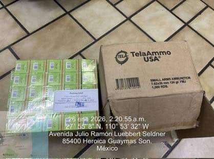 Aseguran Tráiler Con Miles De Cartuchos De Alto Calibre 2 149