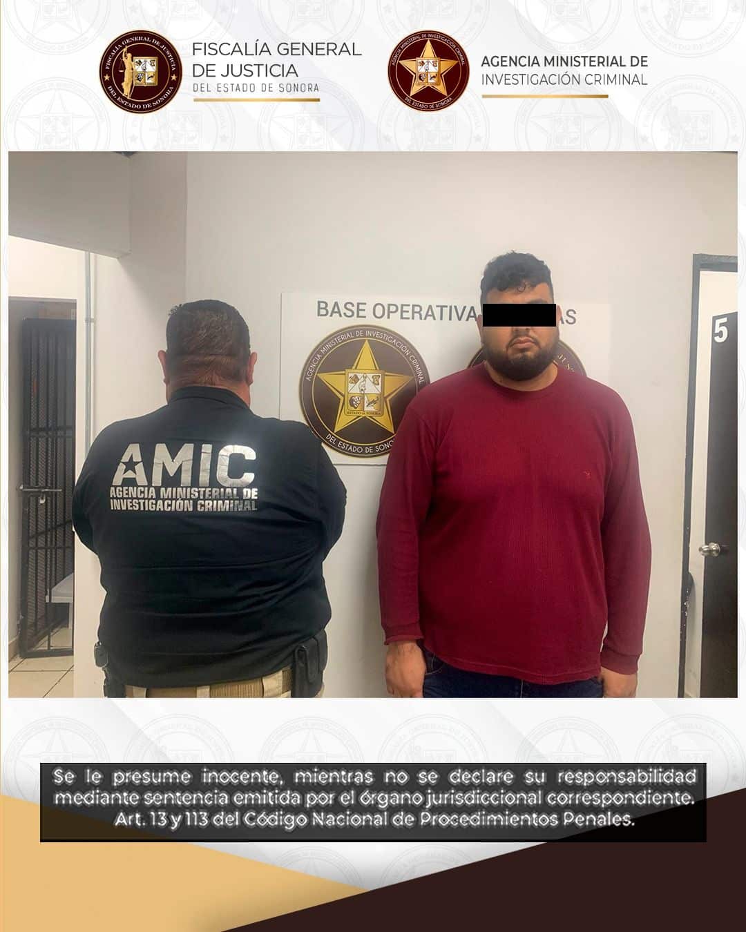 Aprehenden a homicida  de Marco