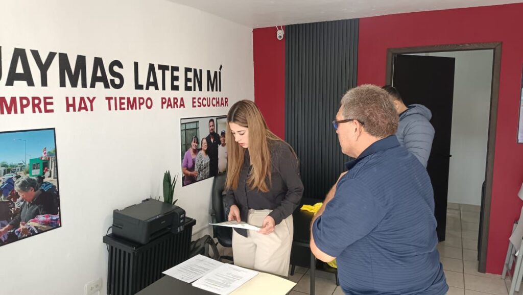 Inaugura Sebastián Orduño Casa de Gestión en Guaymas Norte 1 273