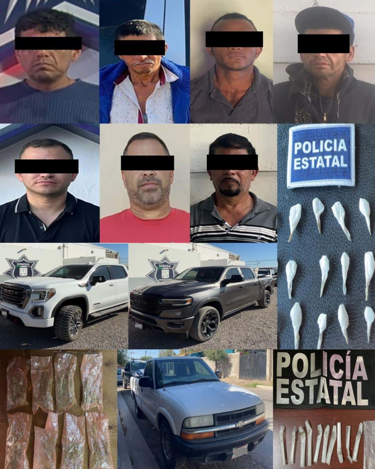 Prevención y combate al delito de la Policía Estatal generan resultados en el Valle del Yaqui y Hermosillo